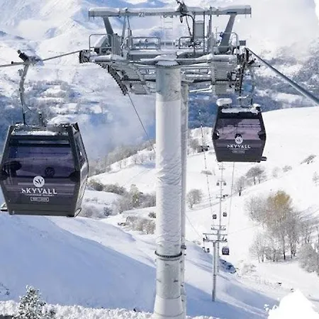 아파트 Peyragudes Pour 6 Personnes Avec Balcon - Fr-1-695-87 Gouaux-de-Larboust